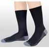 APTYID Men's Moisture Wicking Cushioned Crew Work Boot Socks, Size
