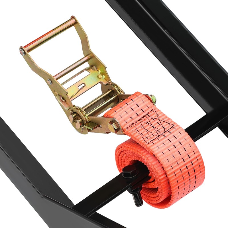 ECOTRIC Semi Truck Spare Tire Rack Commercial Truck Tire Storage