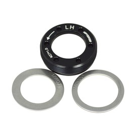 FSA Unisex-Adult 421579536 Ghiera Filettata Con Rondella, Argent, Filettata Con Ro Rondella EU