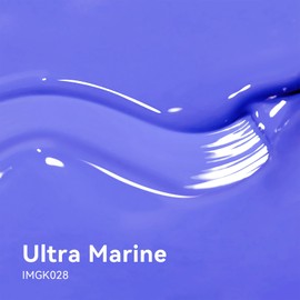 MAYCHAO 15ML Ultra Marine Gel Nail Polish 1Pc Blue Gel Polish Soak Off UV LED Nail Polish Nail Art Starter Manicure Salon DIY at Home, 0.5 OZ