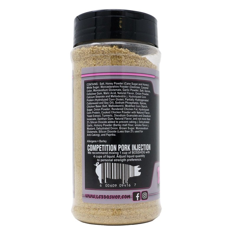 LC BBQ BOSSHOG Competition Pork Injection 12oz
