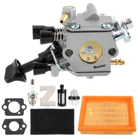 GoaMotors BR350 Carburetor with Air Filter Fuel Filter Spark Plug Compatible with Stihl BR350, BR350Z, BR450, BR450C-EF, BR430, SR430, SR431, SR450, BR430Z Backpack Blowers Replaces 4229 129 0901