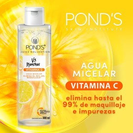 Pond's Limpiador Facial Vs Manchas Vitamina C 200ml + Agua Micelar Vs Manchas Vitamina C 300ml