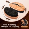 360 Curved Wave Brush For Men & Beard - Soft