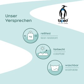 biped Laces 2 Pairs Bicolour Rope Shoelaces Round Polyester Diameter 4.5 mm Extra Robust - Tear-Resistant Colourful Shoe Laces for Outdoor, Sports, Boots and Trainers z2918 (#B06 Black/Turquoise, 150