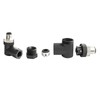 M12 Connector 5-Pin A Coded 90 Degree Circular Connector 5