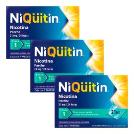 Niquitin Etapa 1 - 3 Pack Tratamiento Para Dejar De Fumar