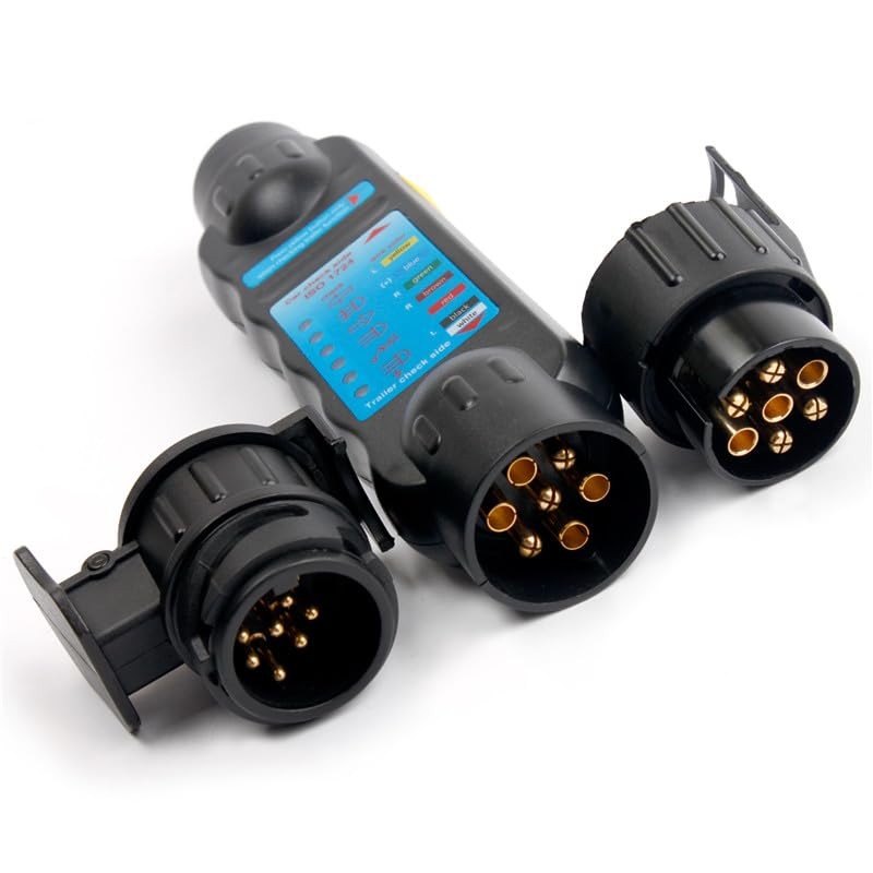 7 Pin Car Truck Trailer Plug Socket Tester Wiring Circuit