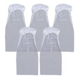 VILLCASE 5pcs Disposable Airplane Seat Covers, Car Seat Cover for Airplane, Non-Woven Fabric Safety Protection for Train Bus Office and Rental Car