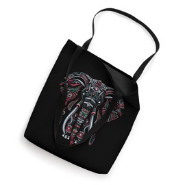 Elephant Mandala Animal Lover Gift Idea Graphic Tote Bag