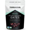 Terrasoul Superfoods Organic Pitted Medjool Dates, 12oz - Pits Removed
