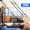 TOBWOLF 2PCS 10" Gym Extension Cable, Fitness Extension Rope Attachments