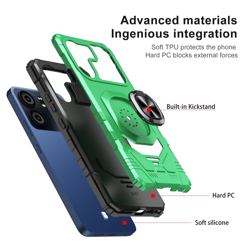 Mocotto for BLU View 5 Case with Tempered Glass Screen
