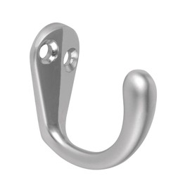 Hermex PEPU-03, Gancho sencillo tipo perchero color cromo mate