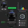 LuminPacific UVB Reptiles Light with Remote, UVA UVB FR Lamp