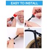 Kalolary 150PCS Drip Irrigation Kit Accessories Plant Watering System Adjustable