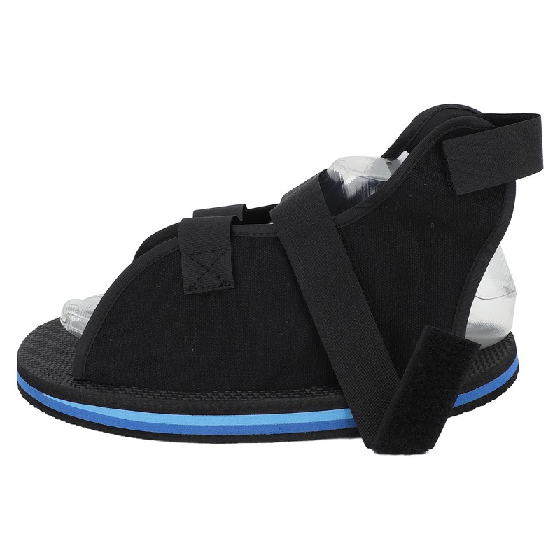Cast Shoe Open Toe Heel Adjustable Stable Support Canvas Post