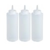 Great Credentials Squeeze Bottles Clear Set of 3 (12 OZ.)