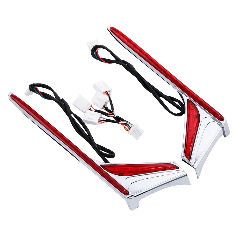 TCMT Rear LED Lights Vertical Strip Fit For Honda GL1800
