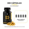 Vitamina D3 5000 Ui 300 Cápsulas B Life