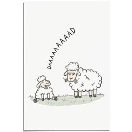 Ready to Daddy Dad Postcards 12 x 17 cm for Birth, Christmas, Father's Day, Birthday or Just to Say Thank You (DAAAAAAD)