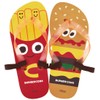 Skater SDBE19-A Kids Flip Flops, 7.5 inches (19 cm), Burger