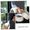 Gadpiparty 3Rolls Window Insulation Tape Transparent Weather Sealing Tape for
