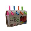 Ice Lolly Pop Mold Popsicle Maker with Straw Makes BPA