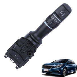 Windshield Wiper Control Switch Compatible with 2011-2016 Hyundai Sonata Elantra, 2012-2017 Kia Rio Forte Koup Replace# 934201U000, 93420-1U000
