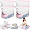No Pump Vacuum Storage Bags, 3D Vacuum Storage Bags without