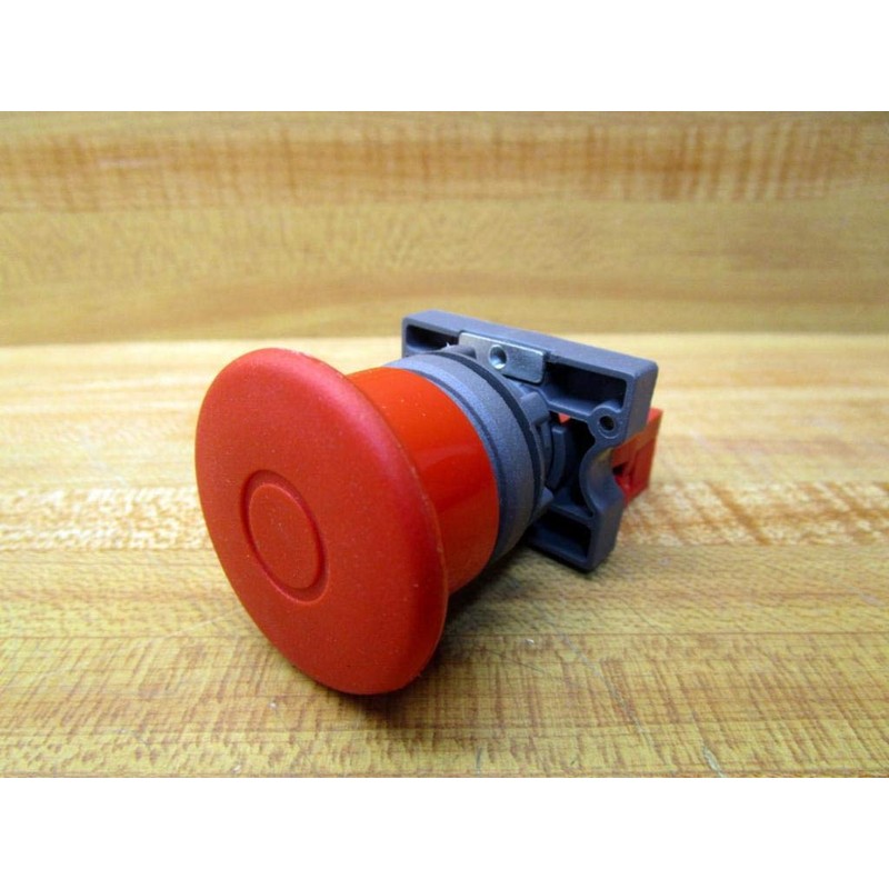 E-Stop Push Button, Non-Ill, 22Mm, 1Nc, Red