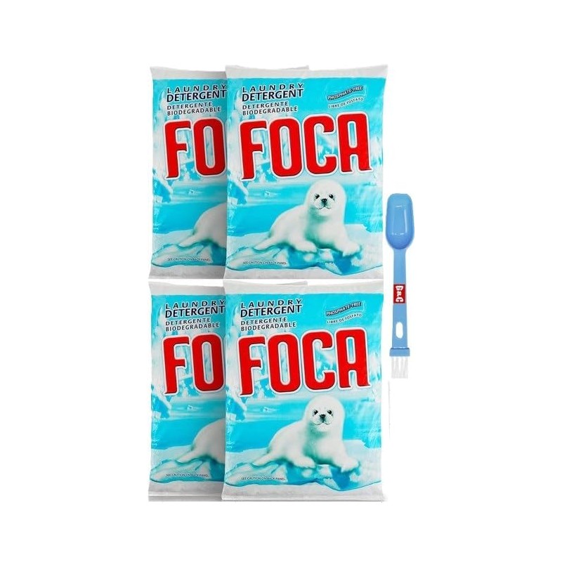 VECOSAS Foca Laundry Detergent 4.4 lb Bag - with Spoon.,