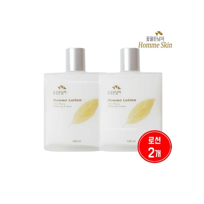 Emoshun 꽃을든남자 옴므 스킨/로션/140ml/선택2개/이모션 [스킨 + 로션] Flower Holding Man
