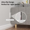 Flat Plug Extension Cord 6FT with Outlet Covers, Ultra-Thin Outlet