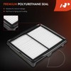 A-Premium 2-PC Engine Air Filter Compatible with Infiniti M35 2009-2010,