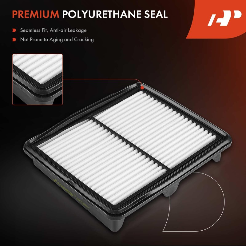 A-Premium 2-PC Engine Air Filter Compatible with Infiniti M35 2009-2010,