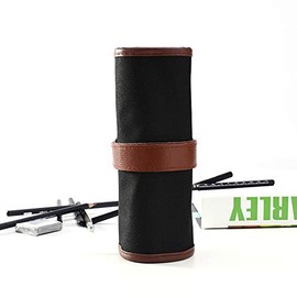 Canvas Pencil Case 36/48/72 Holes Roll Up School Office Craft