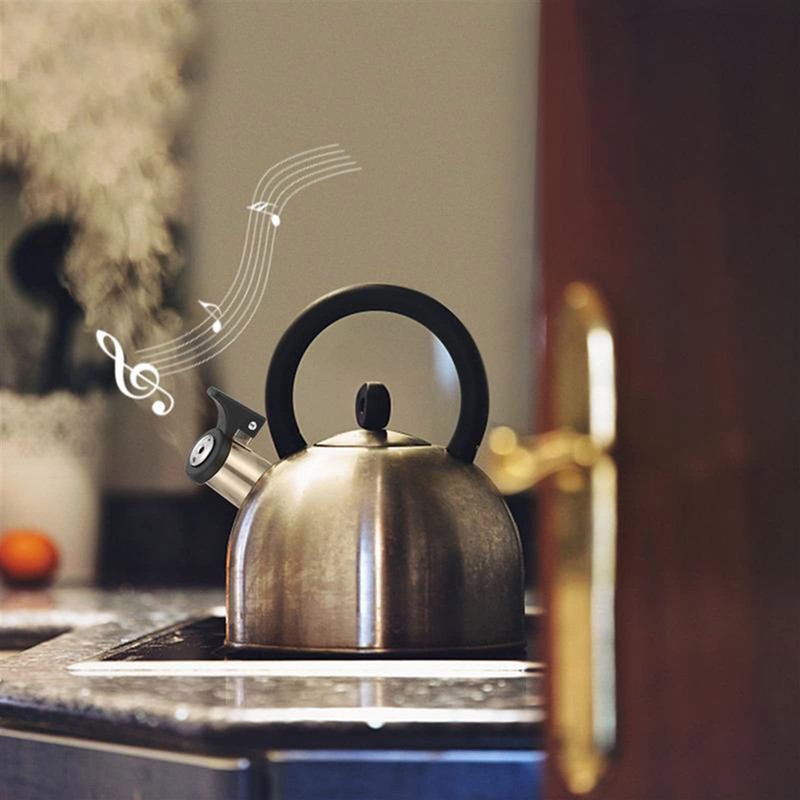 KANGQL Tea Kettle Whistle, Kettle Spout Whistle Nozzle Stainless Steel