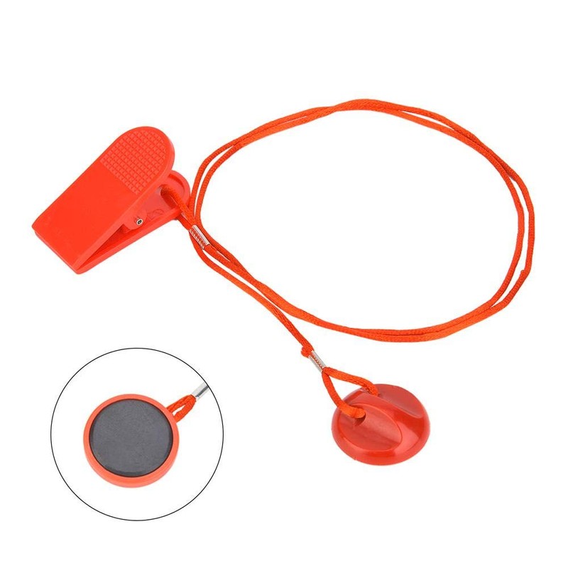 Candado Rojo para Cinta de Correr S/M/L, Llave de Seguridad