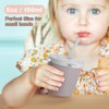 haakaa Jolly Hippo Baby Straw Cup, Food Grade Silicone Baby