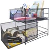 Sorbus® Cabinet Organizer Set — Mesh Storage Organizer with Pull