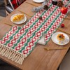 Table Runner, Modern Farmhouse Table Runner, Black and Beige Stripe