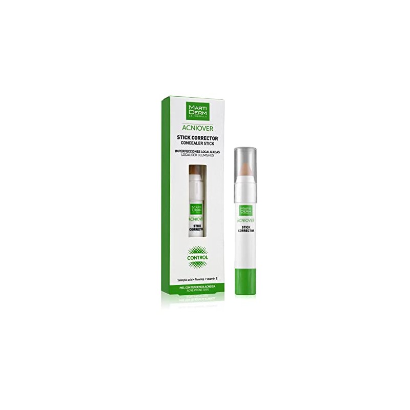 MartiDerm Acniover Stick Corrector Anti-imperfecciones. Camufla, reduce y seca imperfecciones
