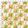 GRAPHICS & MORE Flamingos and Palm Trees Gift Wrap Wrapping
