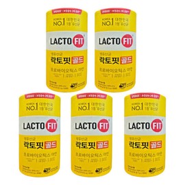 Lactopit Raw Lactic Acid Bacteria Gold 5X 2g / 락토핏 생유산균 골드5X 2g x 50포 5통 _hi정품새상품