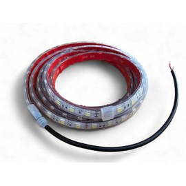 16FT Blue Marine Submersible LED Light Strip | 12V LED Boat Light | IP68 Waterproof LED Tape Light | Under Gunnel Light