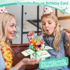 FaCraft Musical Birthday Cards - Music and Light ＆ Blowable