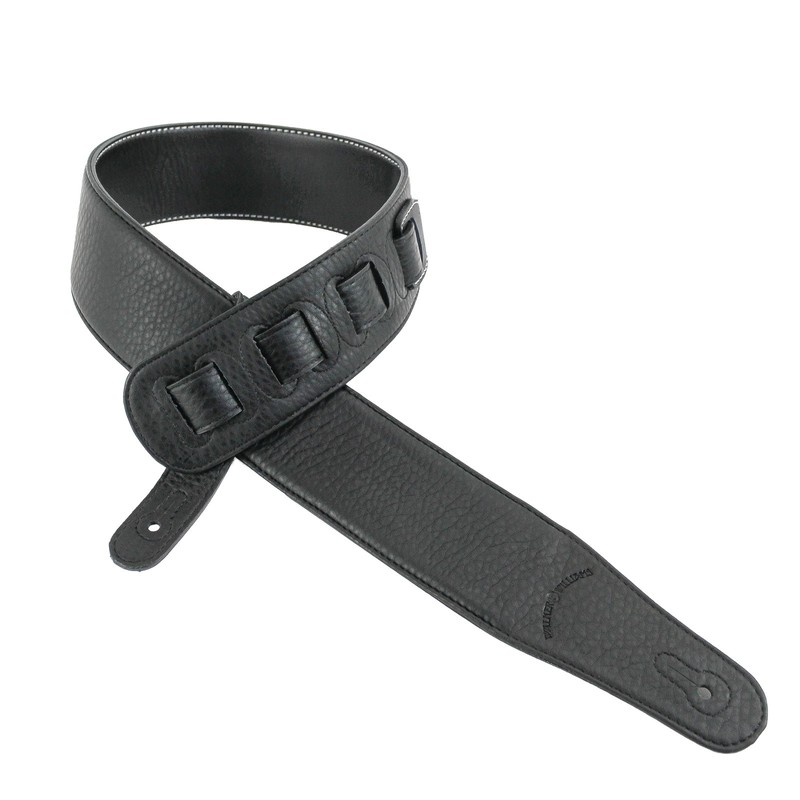 Walker & Williams CVG-22 Padded Leather Guitar Strap with Hand