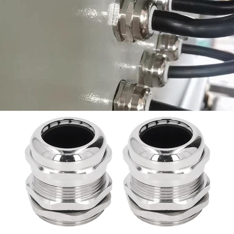 Cable Gland Stress Relief IP68 Waterproof Ni Plated Brass Metal