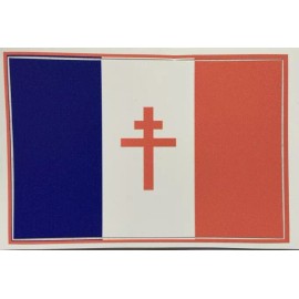 Free France France Libre 1940-1944 vinyl sticker flag